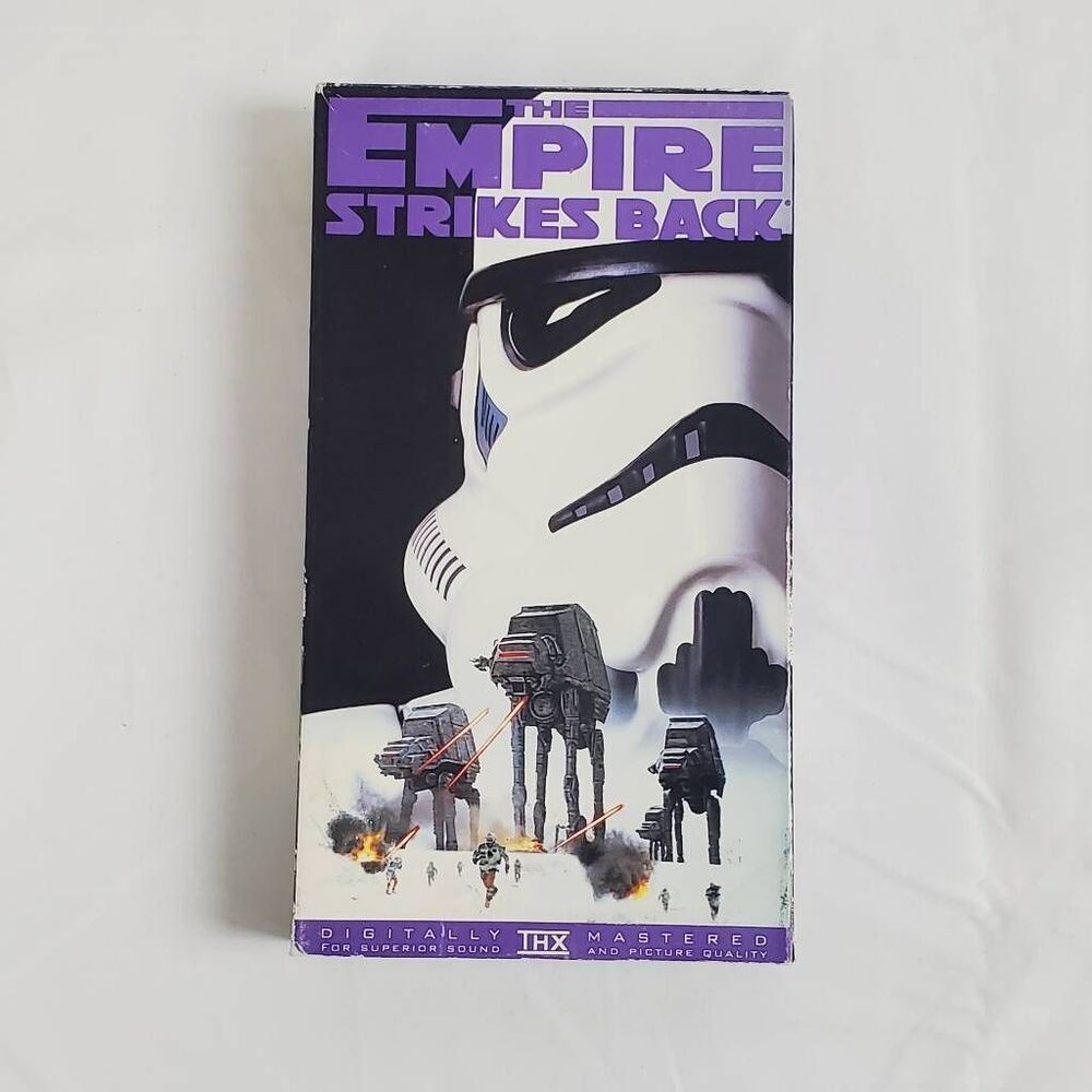 Star Wars The Empire Strikes Back VHS 1995 THX Digitally Mastered